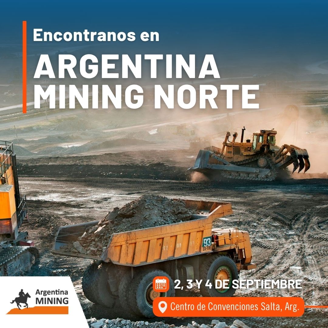 Estaremos presentes en Argentina Mining Norte 2026