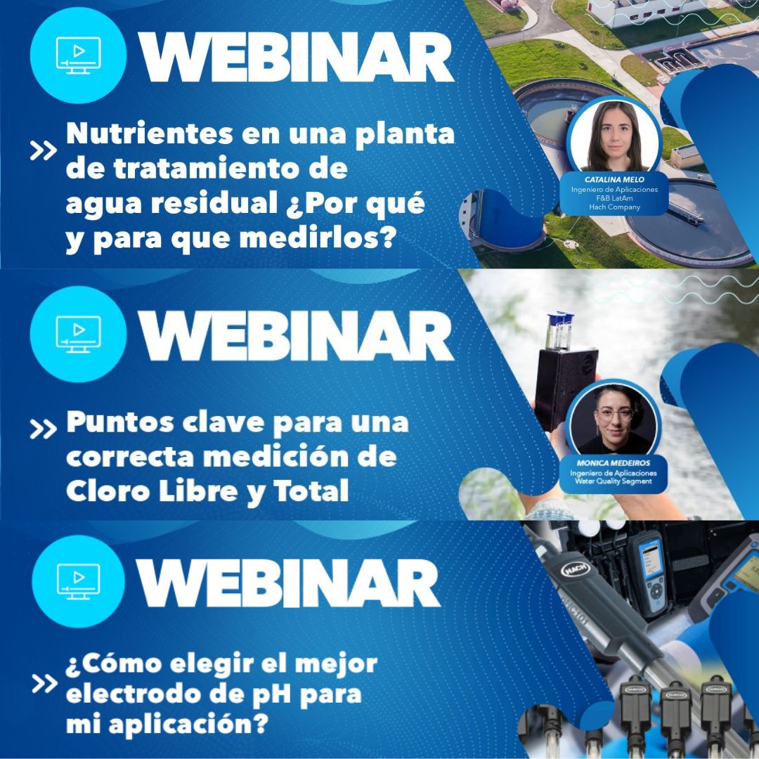 Enero y febrero a puro Webinars junto a HACH