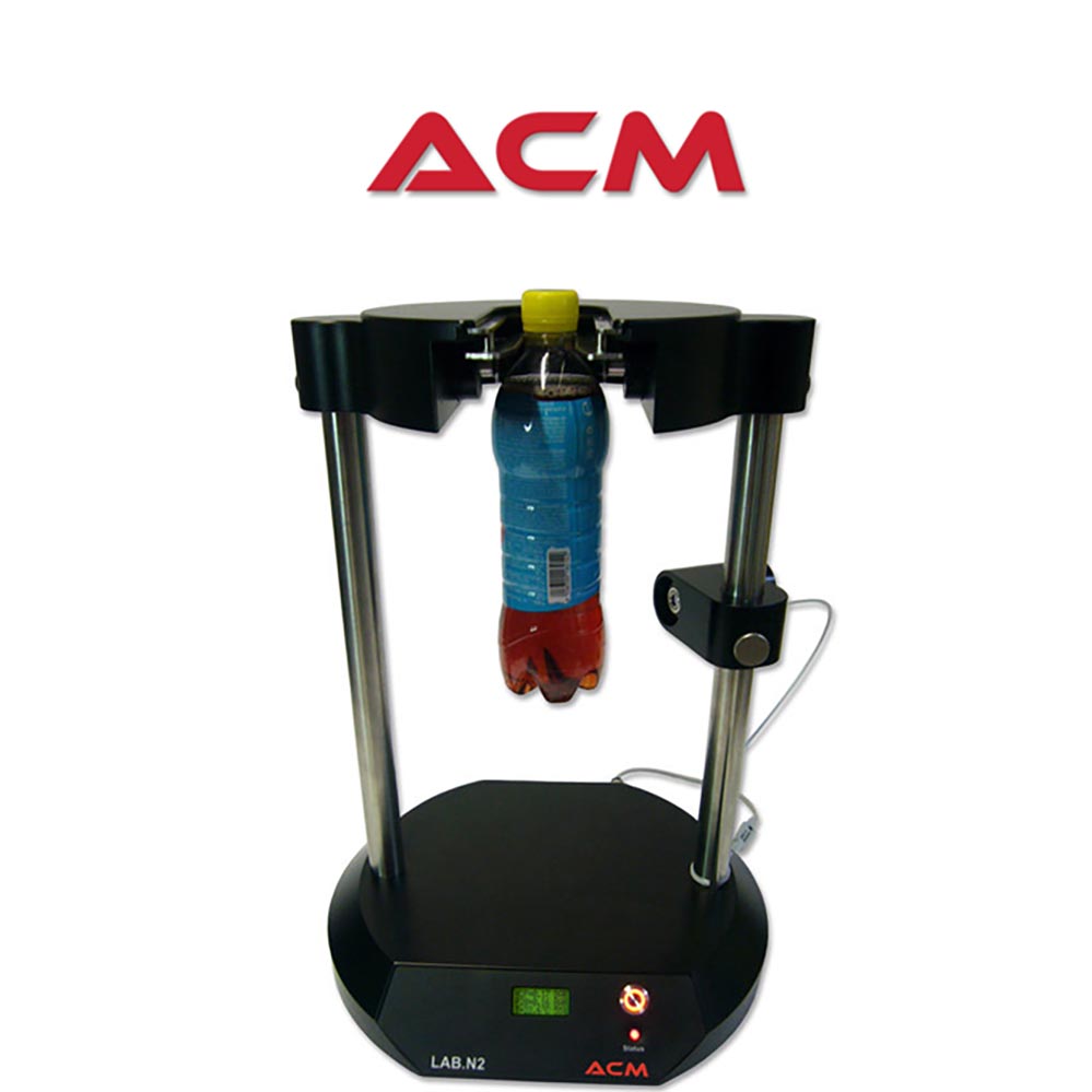 LAB.N2 ACM | Medidor de presión en recipientes de PET y vidrio - embotelladas con N2