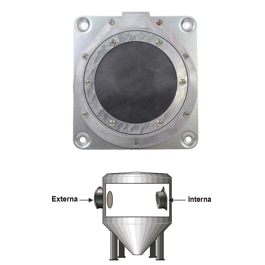 BM45 | Interruptor de diafragma estándar para materiales secos de flujo libre no peligrosos
