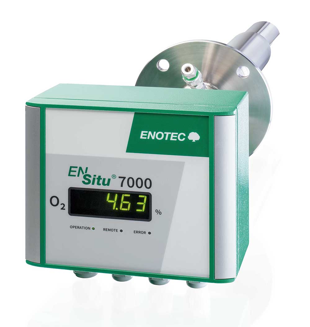ENSITU 7000 O2 | Analizador económico de combustión: Oxígeno In-situ y de bajo costo
