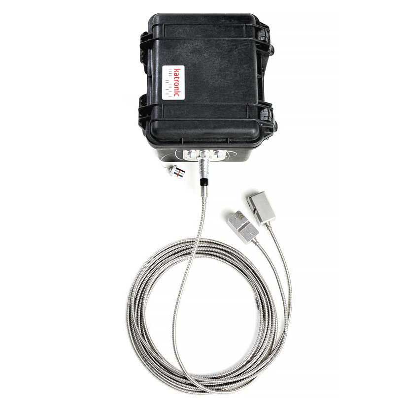 KATflow 210 | Caudalímetro ultrasónico portátil con clamp-on integrado