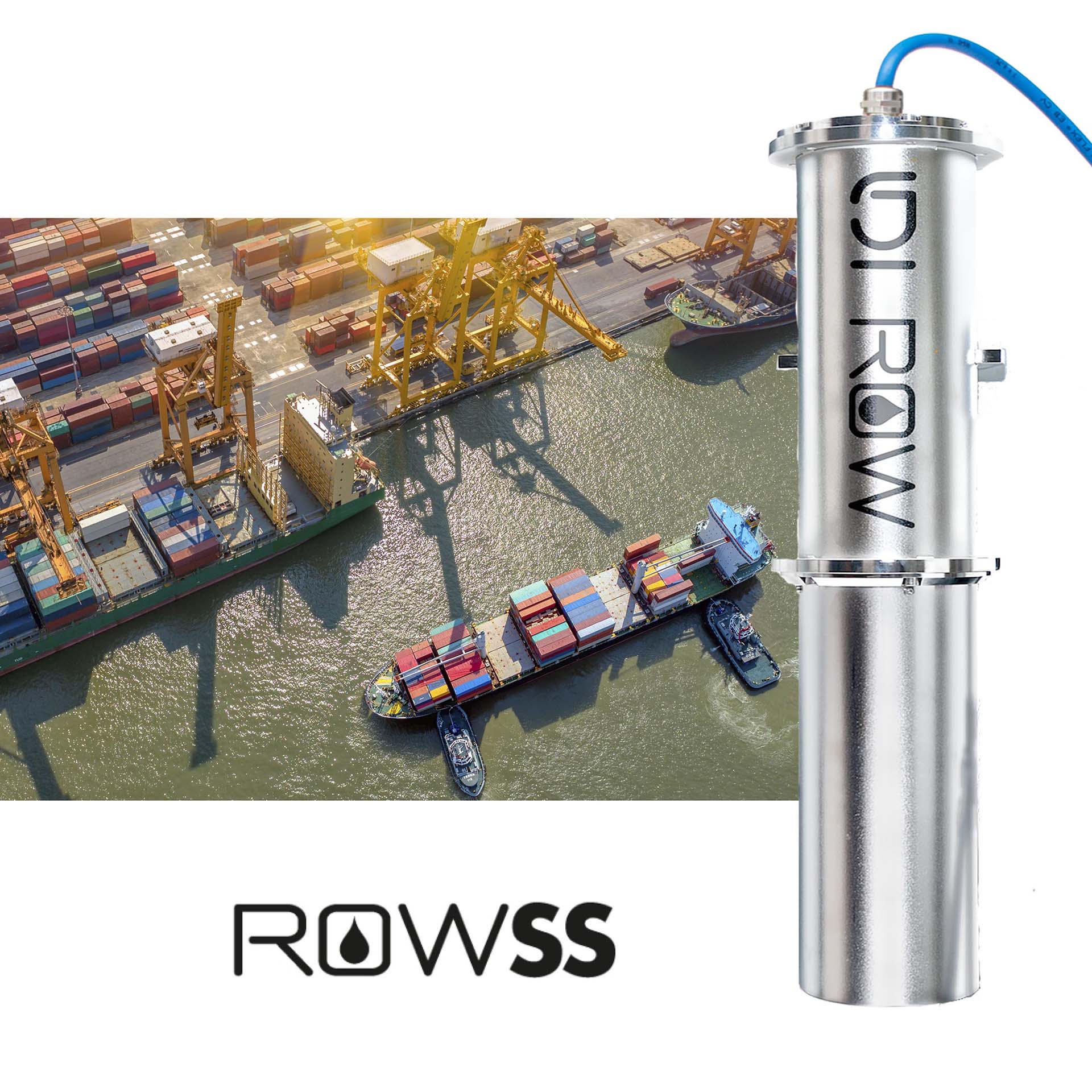 LDI ROW SS | Detector de derrames de hidrocarburos en agua de Acero Inoxidable