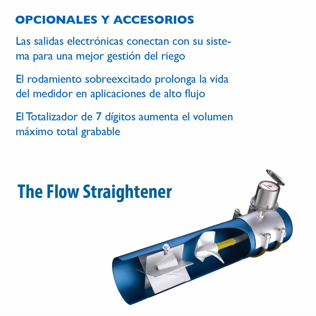 Mc Propeller | Caudalímetro para agua de riego y aguas municipales