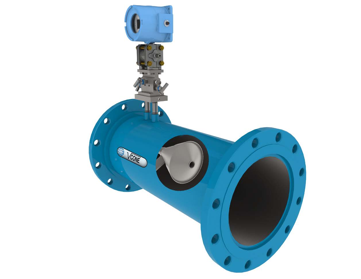 V-Cone | Caudalímetro para gases y vapores