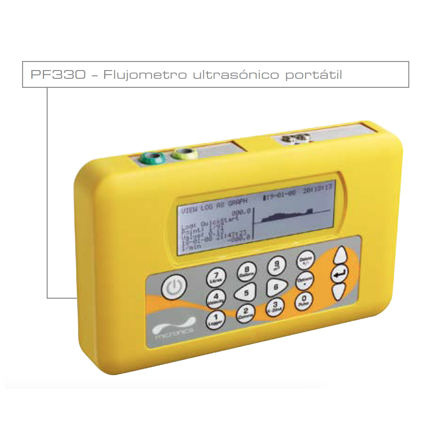 Portaflow PF 220/330 | Caudalímetros ultrasónicos portátiles tipo clamp-on