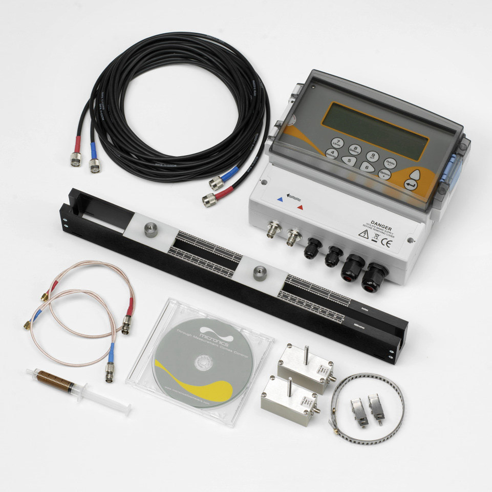 Ultraflo U3000/4000 | Caudalímetro ultrasónico fijo tipo clamp-on