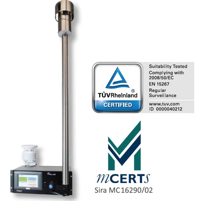 FIDAS 200 | Sistema fijo de monitorización de material particulado PM2,5 y PM10
