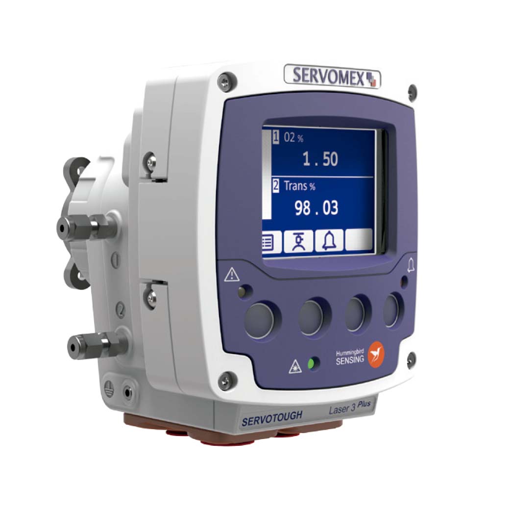 Servotough Laser 3 Plus | Monitor TDL compacto de gases de combustión O2, CO y CH4