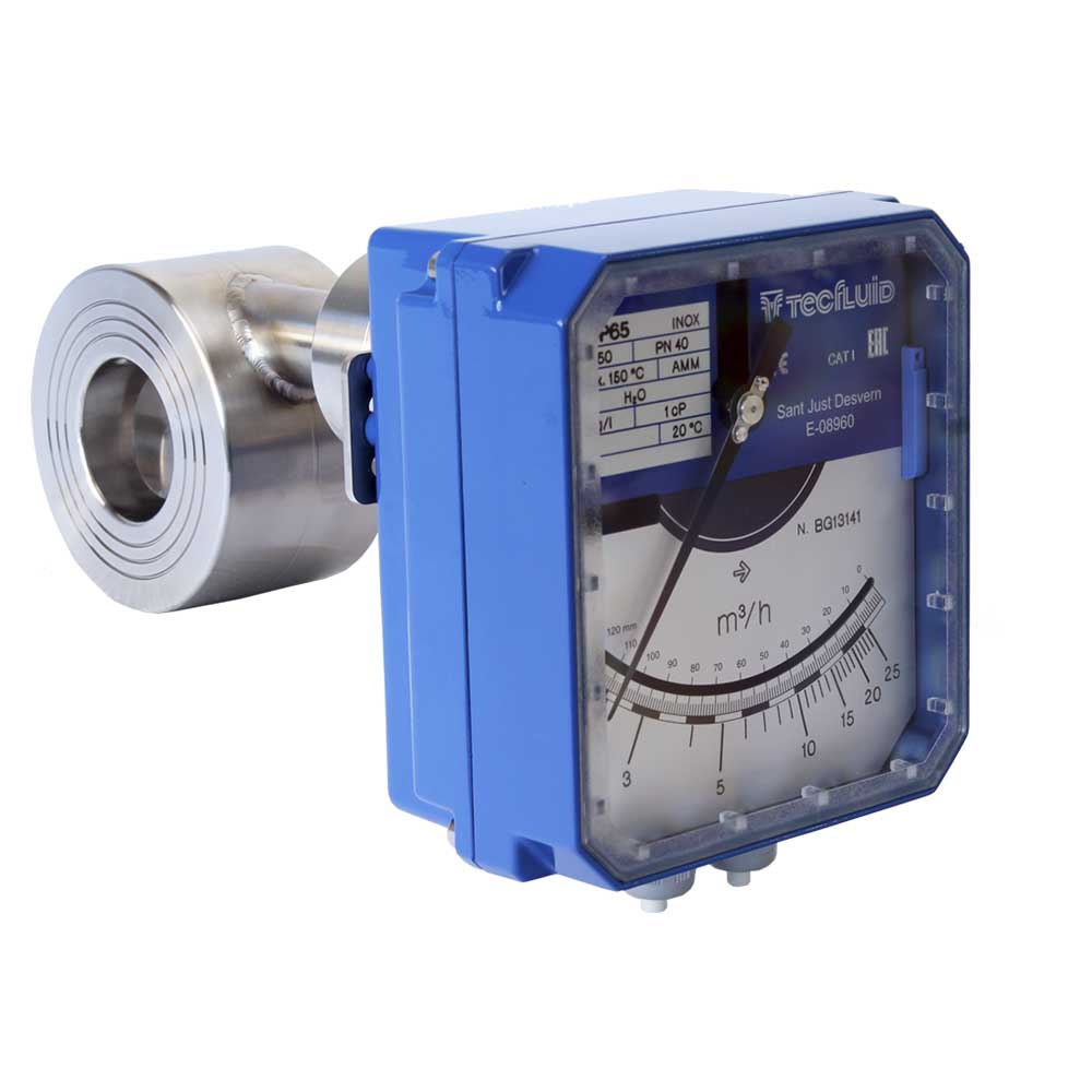 DP 65 / DP 500 | Medidor de caudal metálico por disco de choque para líquidos y gases